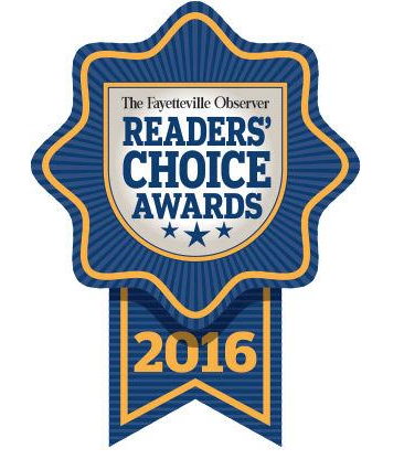 Reader's choice award badge for 2016