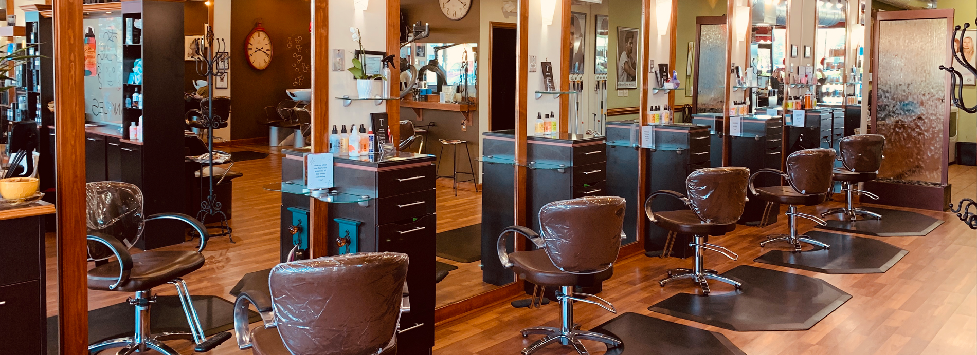 inside the salon